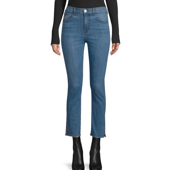 3x1 Luna Hi Rise Split Hem Jeans in Adriana 29 - Picture 1 of 8